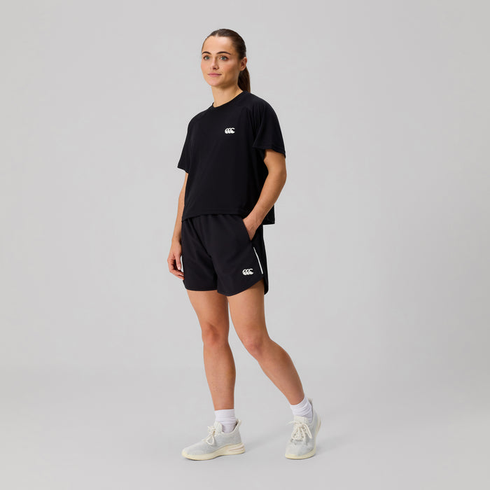 Womens Tempo+ Training Short Black