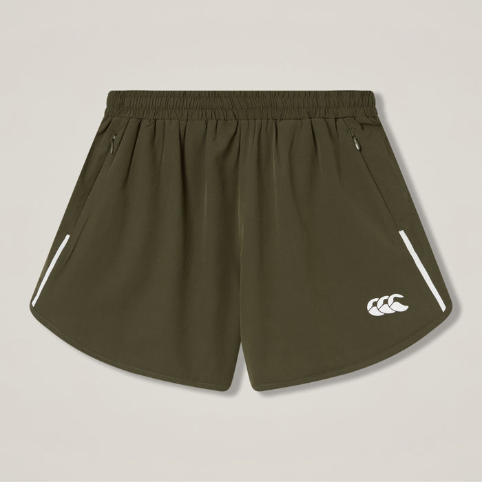 Womens Tempo+ Training Shorts Green