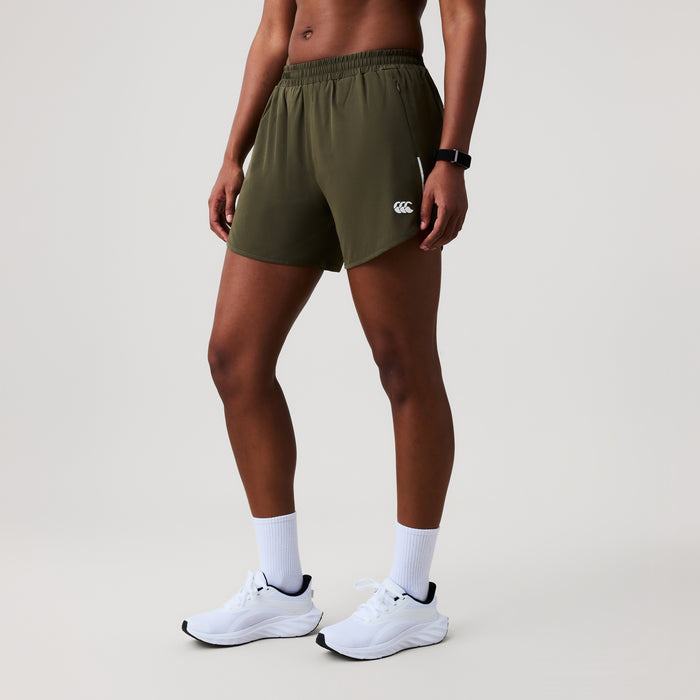 Womens Tempo+ Training Shorts Green