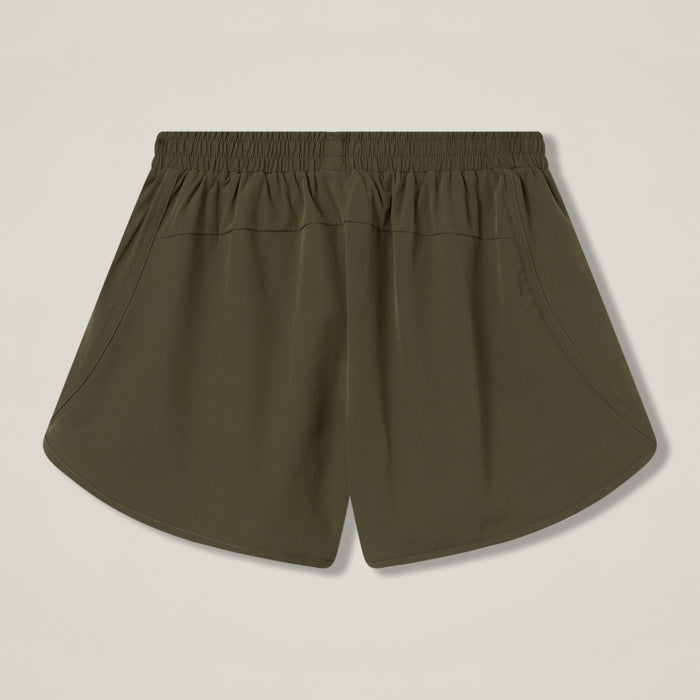 Womens Tempo+ Training Shorts Green