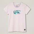 Womens Uglies Logo Tee Pink