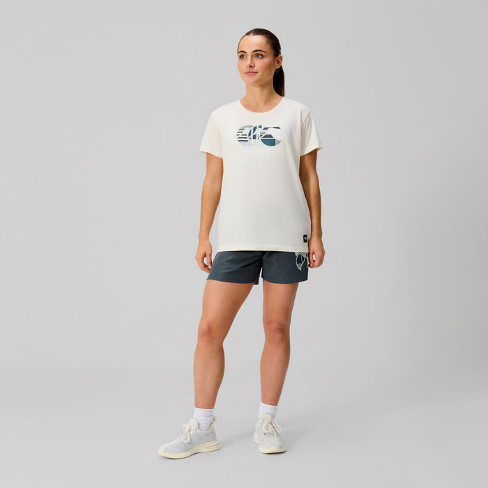 Womens Uglies Logo Tee White