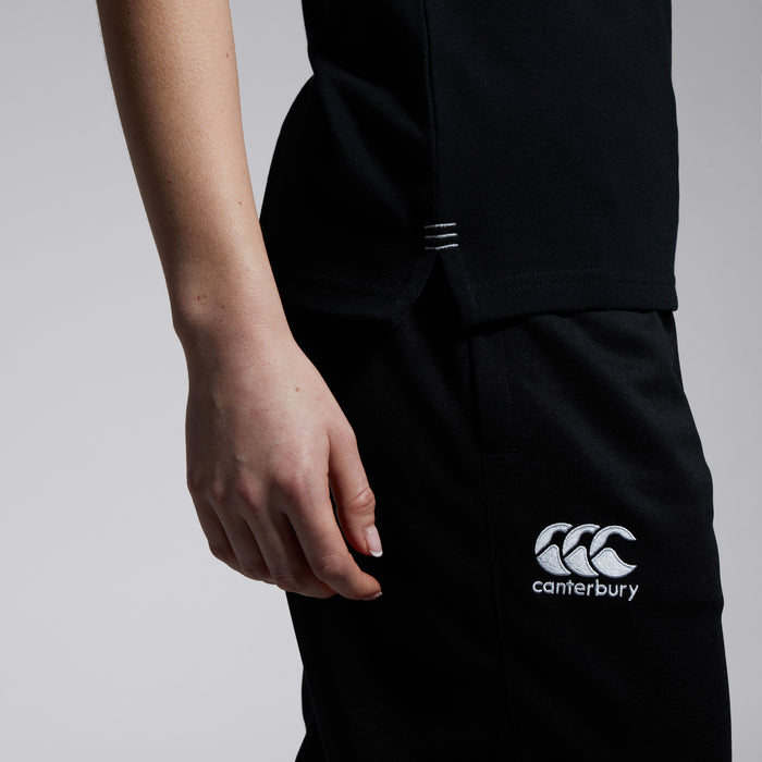 Womens Waimak Polo Shirt Black