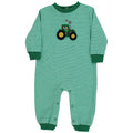 Yuletide Tractor - Boys Knit Romper
