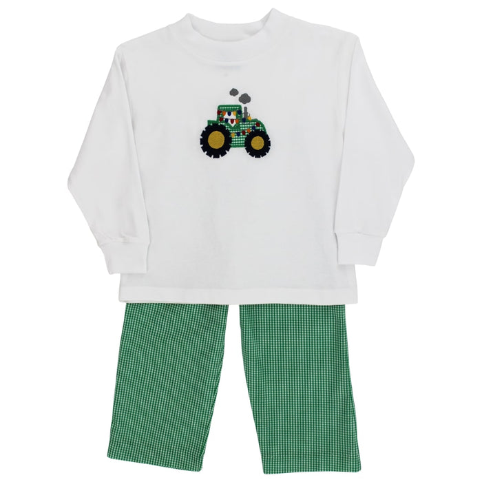 Yuletide Tractor - Boys Pant Set
